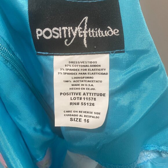 Hawaiian Print Dress 16 - Picture 9 of 9